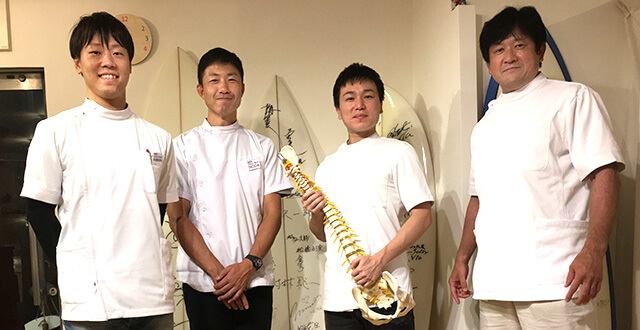 赤坂にある整体院元気堂本院スタッフ